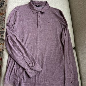 Mens Travis Mathew long sleeve golf polo size XL